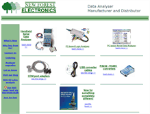 Tablet Screenshot of new-forest-electronics.co.uk